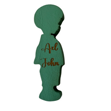 Load image into Gallery viewer, Wooden Puppets for Heart Keepsake Compartments