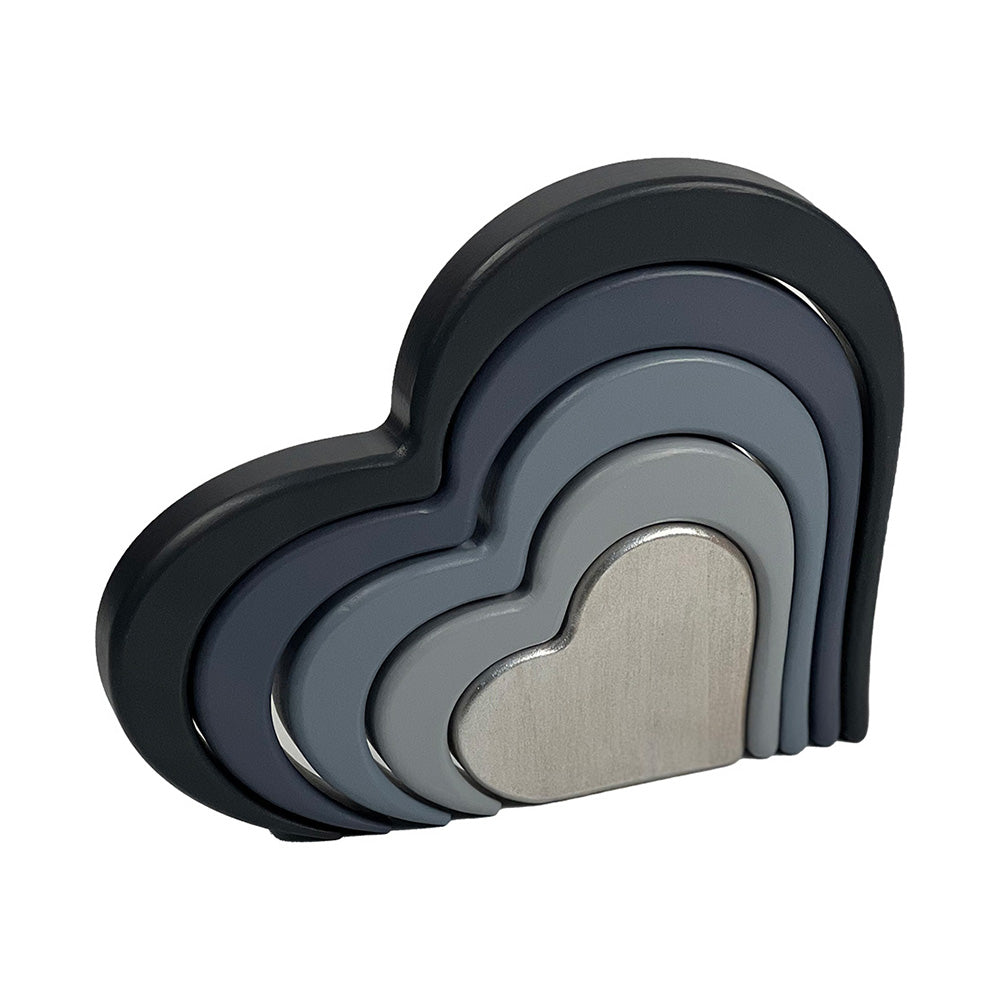 Stellar Love 5-Layer Moondust Heart Collection