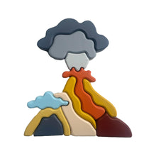 Load image into Gallery viewer, AVWoodSy Waldorf Vulcano Stacker for imaginative play