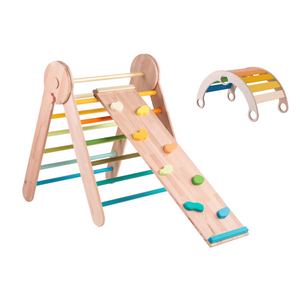 AVMonti Refurbished Classic Pikler Triangle 3in1 Set - Limited availability (50% discount)